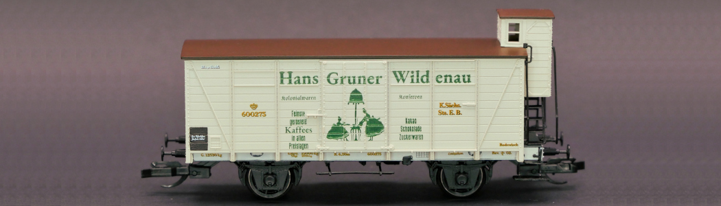 Colonialwarenwagen „Hans Gruner Wildenau“